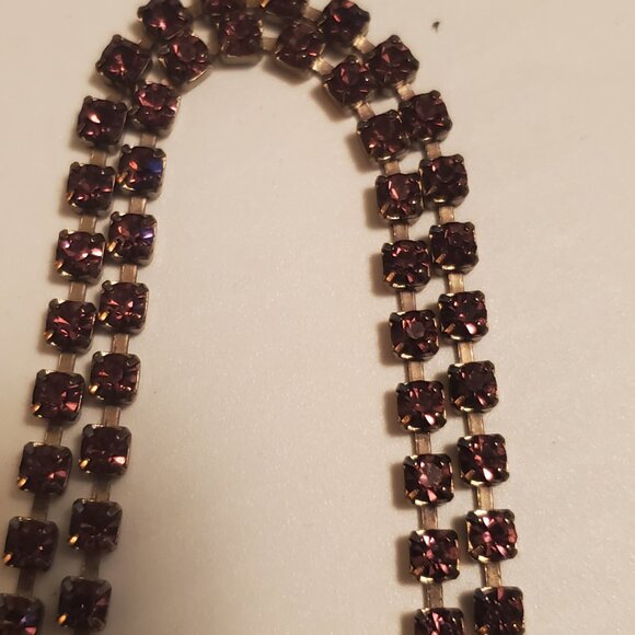 1 Big Ruby Stone Necklace, item # A 1238, wt . 42 grams. - Picture 7 of 13